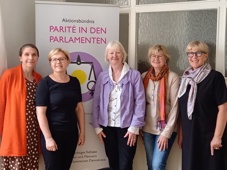 Das Projektteam Parität in den Kommunen