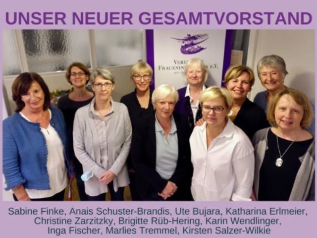 Gesamtvorstand Verein für Fraueninteressen