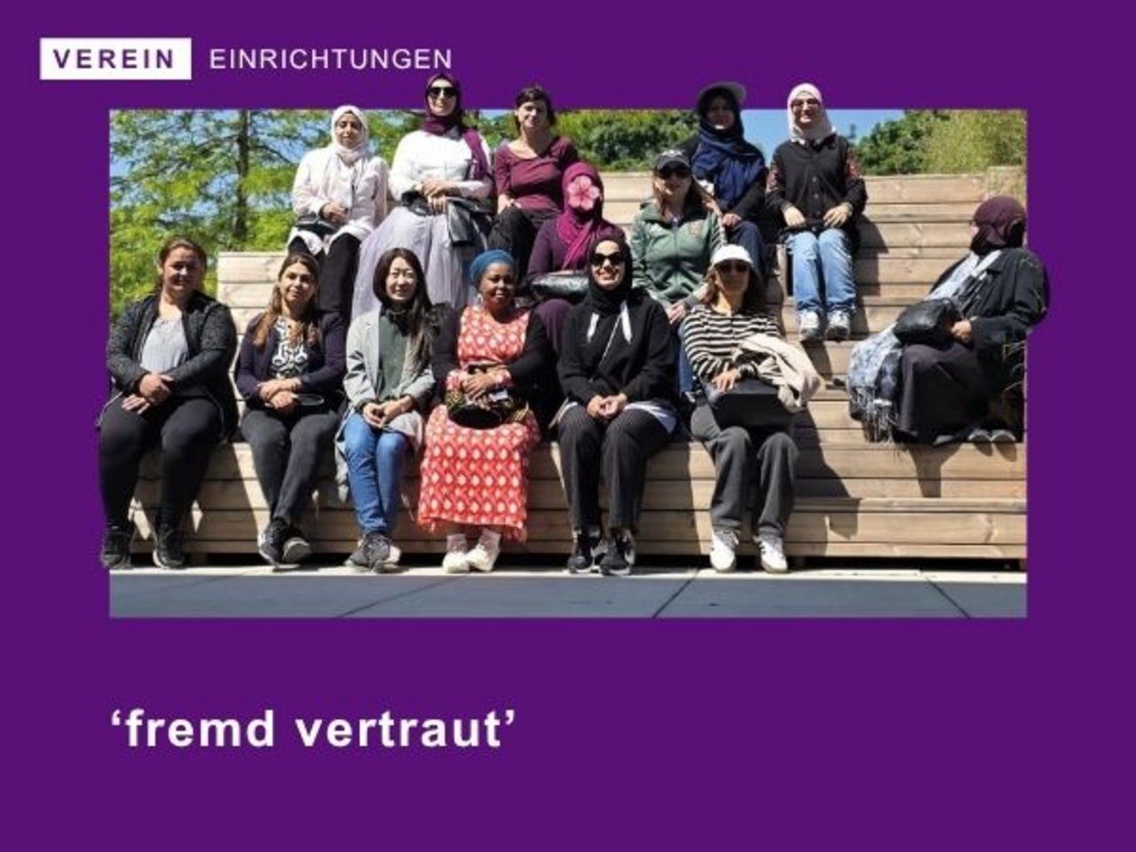 Frauengruppe, Deutschkenntnisse verbessern, Kontakte knüpfen, gemeinsame Erlebnisse, Zugehörigkeit schaffen