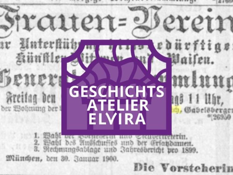 Einladung zur General-Versammlung, aus: Münchner Neueste Nachrichten | Johanna Willich