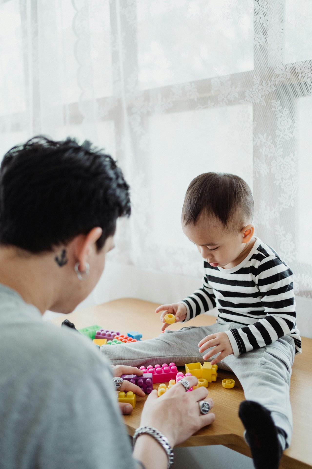 Sorgearbeit Vater und Kind