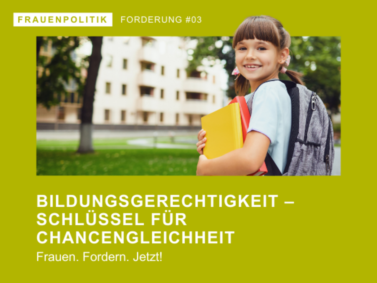 Bildungsgerechtigkeit: Schulkind
