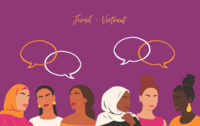 kostenlos deutsch lernen in einer kleinen Gruppe von Frauen
