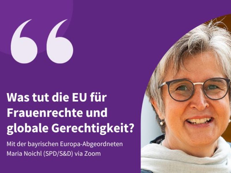 Veranstaltungseinladung – Was tut die EU für Frauenrechte und globale Gerechtigkeit