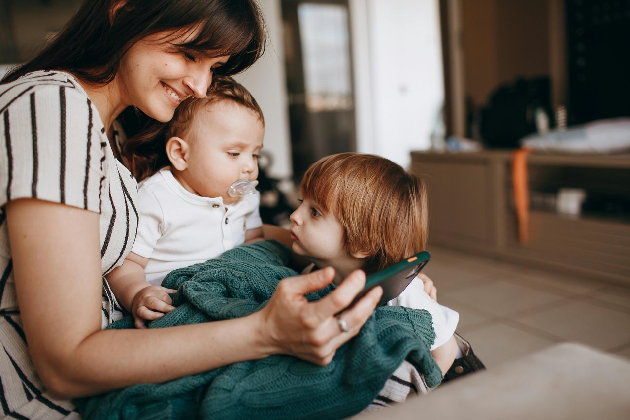 Sorgearbeit Mutter und Kinder