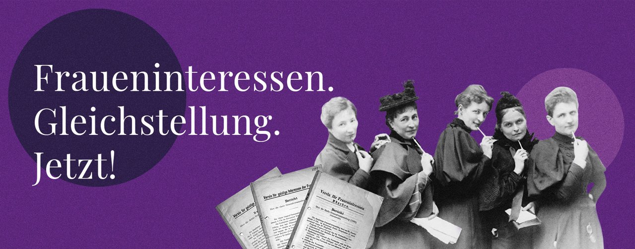Fraueninteressen. Gleichstellung. Jetzt!