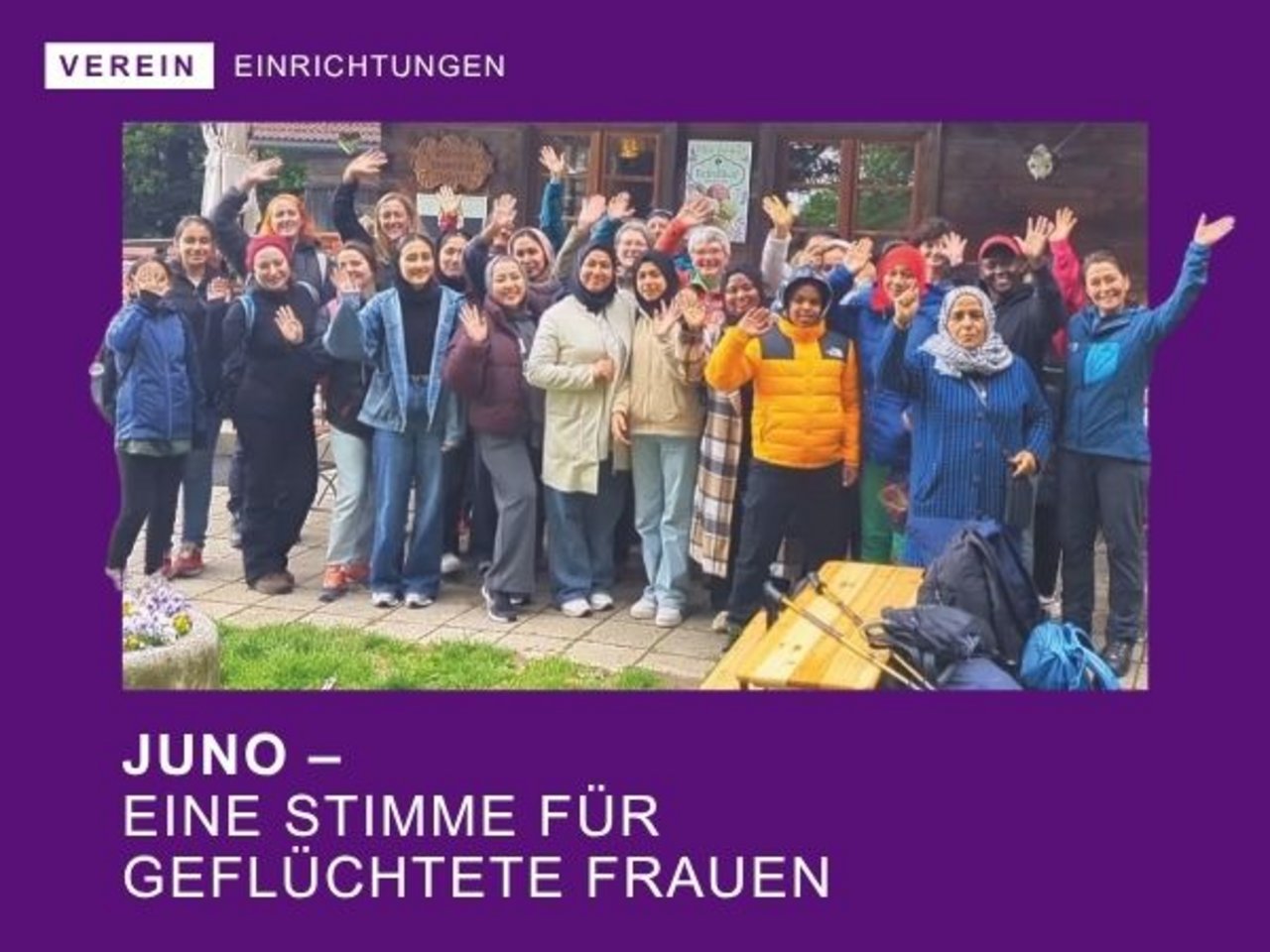 Frauengruppe - Juno eine Stimme für geflüchtete Frauen