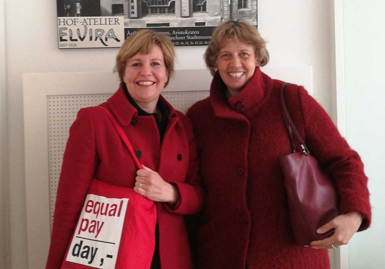 Stadtrundgang Station Altheimer Eck – Equal Pay Day Aktion