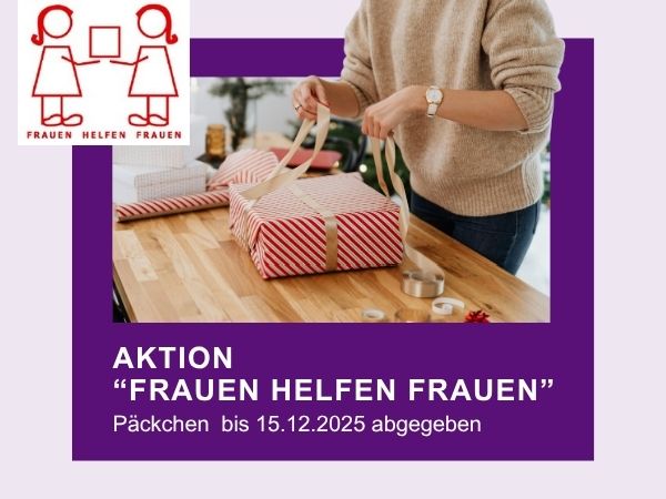 Frauen helfen Frauen – Weihnachtsaktion 2025
