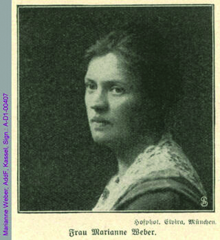 Portrait Marianne Weber | (C) Archiv der deutschen Frauenbewegung